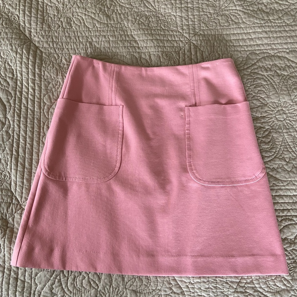 Loft Light Pink Pencil Skirt